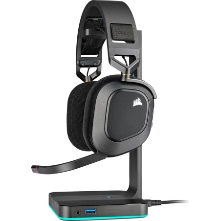 CORSAIR Gaming HS80 RGB Trådløs Høretelefoner Sort